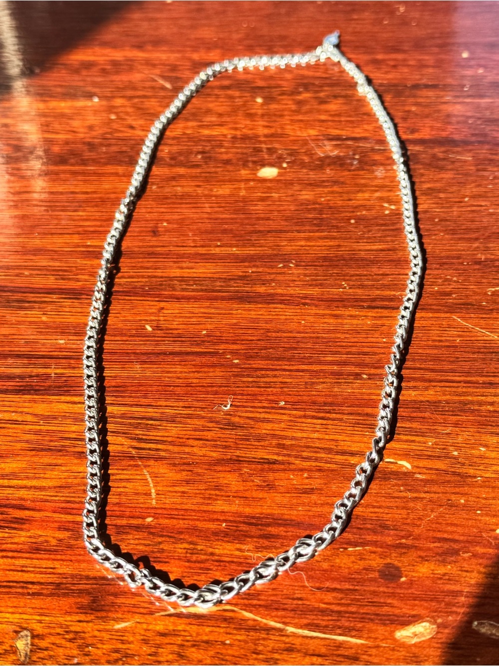 Sarah Coventry Silver Plated Chain Necklace